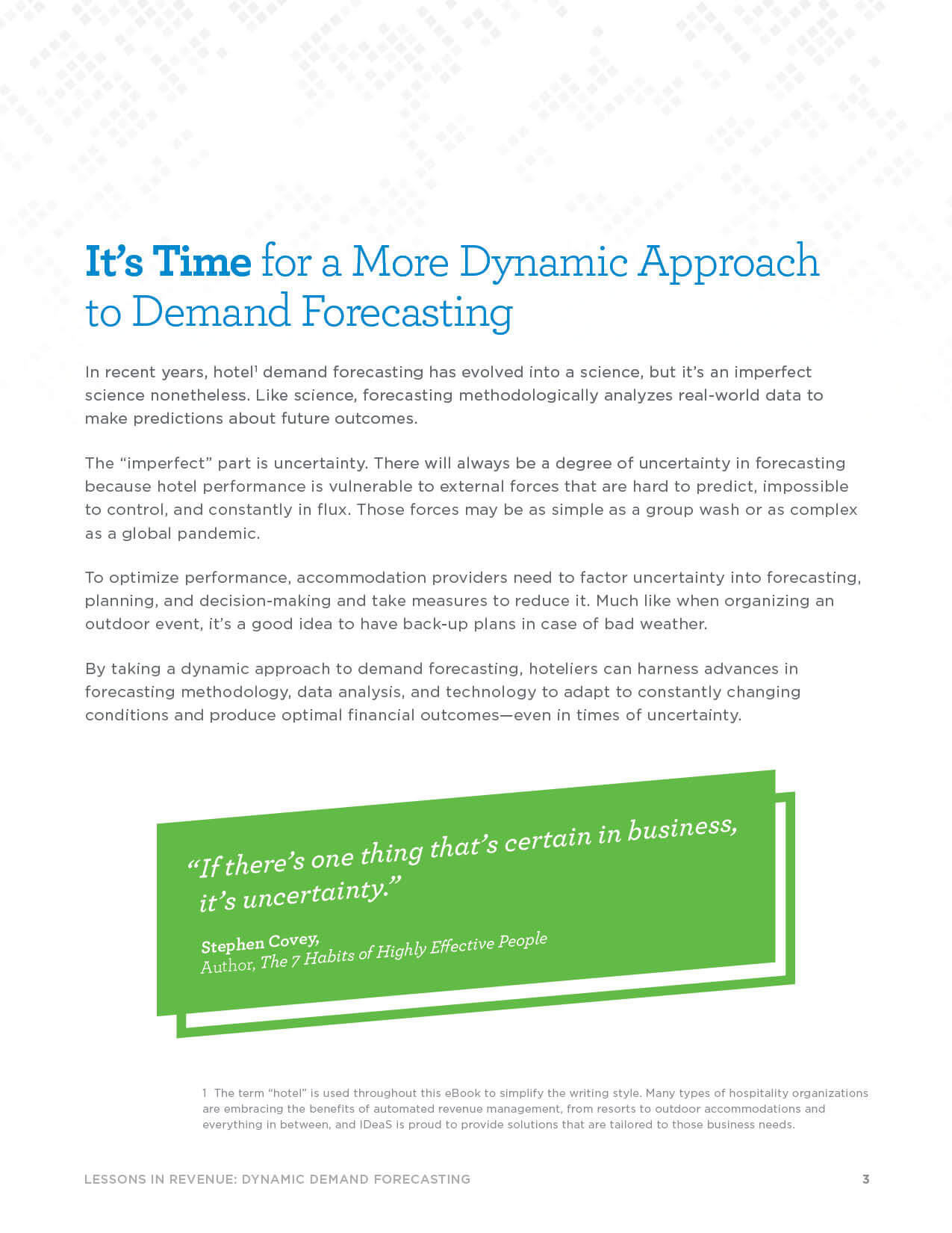 Page 3 - It’s Time for a More Dynamic Approach to Demand Forecasting