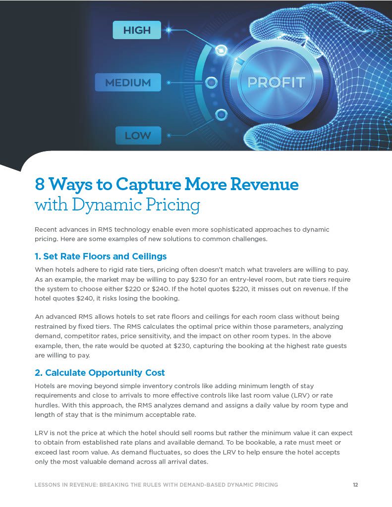 Page 12 - 8 Ways to Capture More Revenue with Dynamic Pricing