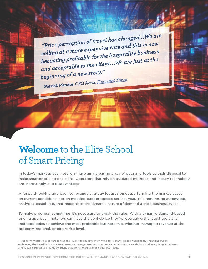 Page 3 - Welcome to the Elite School of Smart Pricing