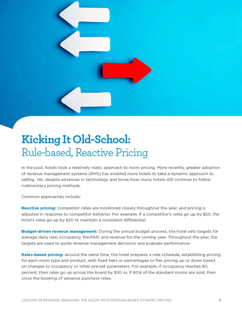 Page 5 - Kicking it Old School - Rule-Based Reactive Pricing