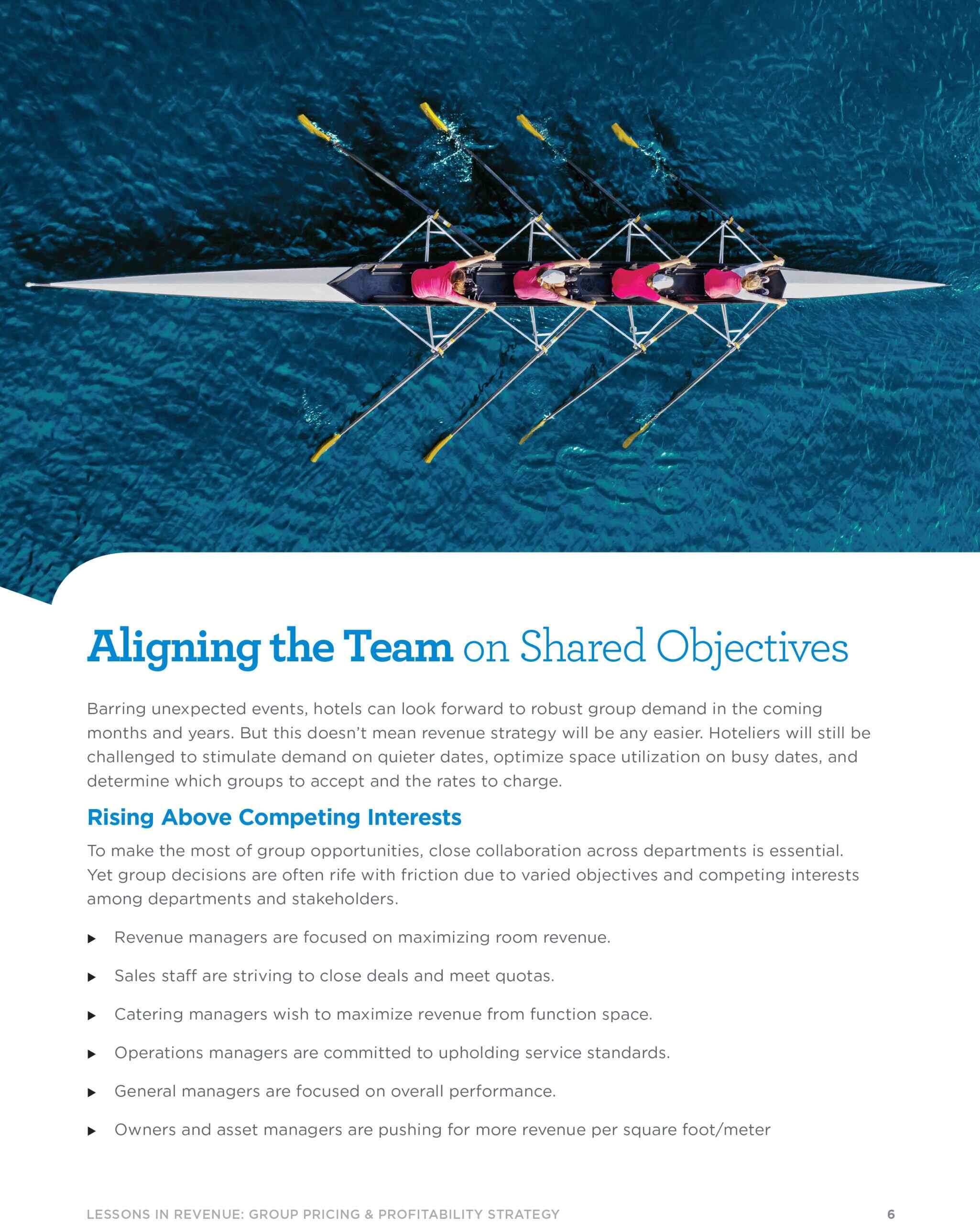 Page 6 - Aligning the Team on Shared Objectives