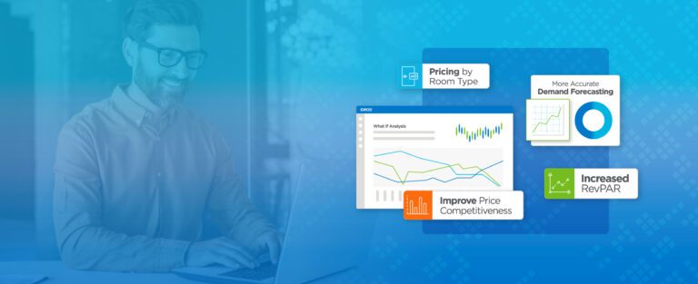 Decorative blue header graphic with mock user interface examples.