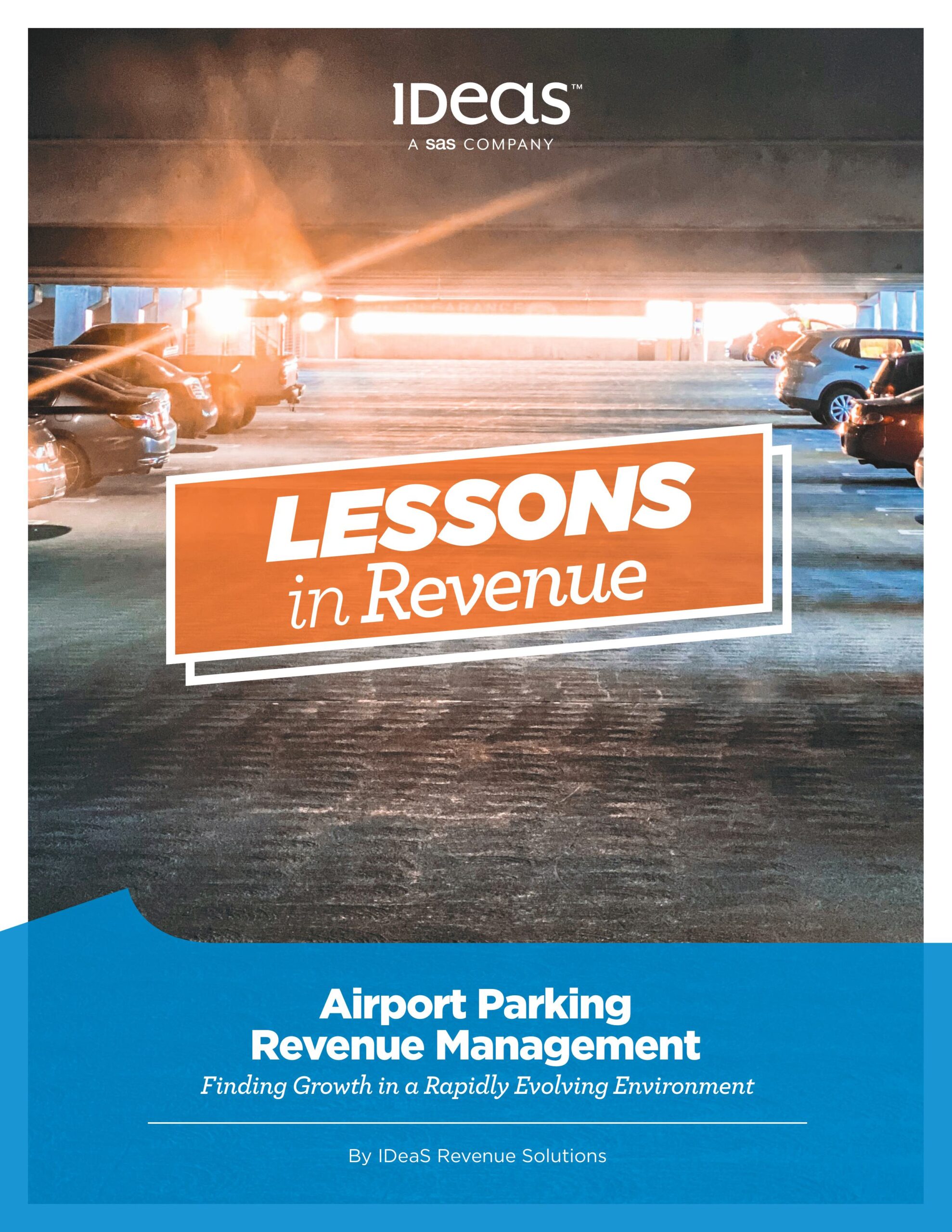 IDeaS Lessons in Revenue Industries eBook - Parking