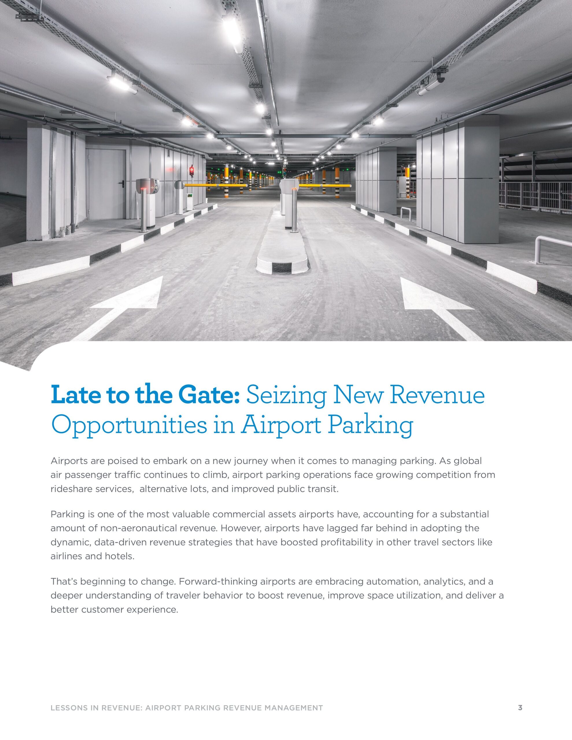 IDeaS Lessons in Revenue Industries eBook - Parking