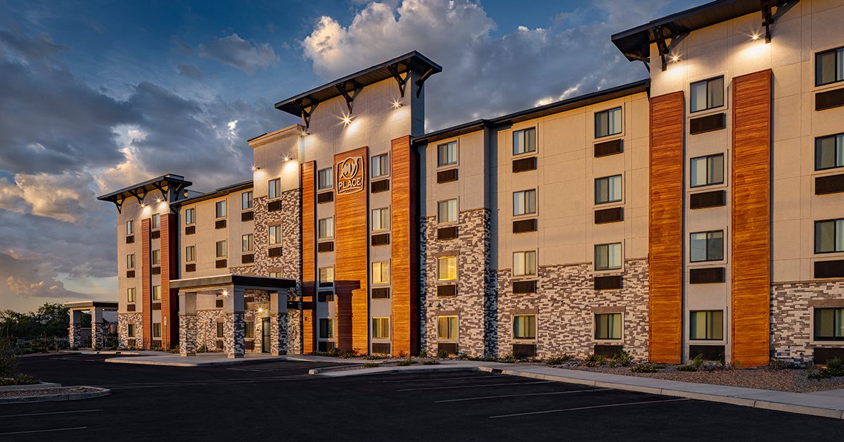 Exterior photo of a My Place Hotel property