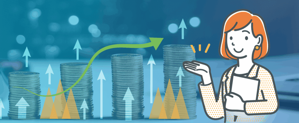 Blog banner featuring character from infographic