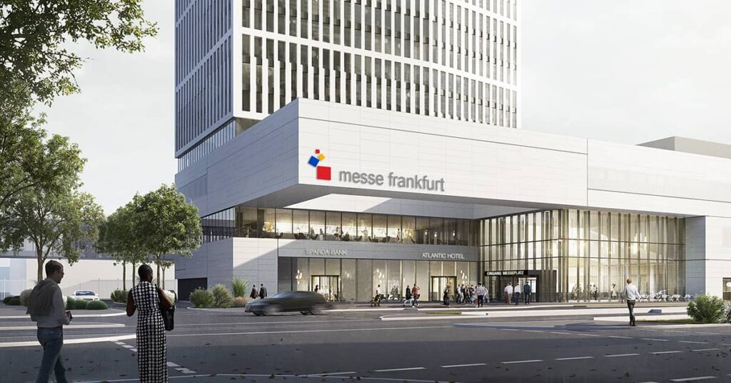 Rendering of the soon-to-open Atlantic Hotel property in Frankfurt