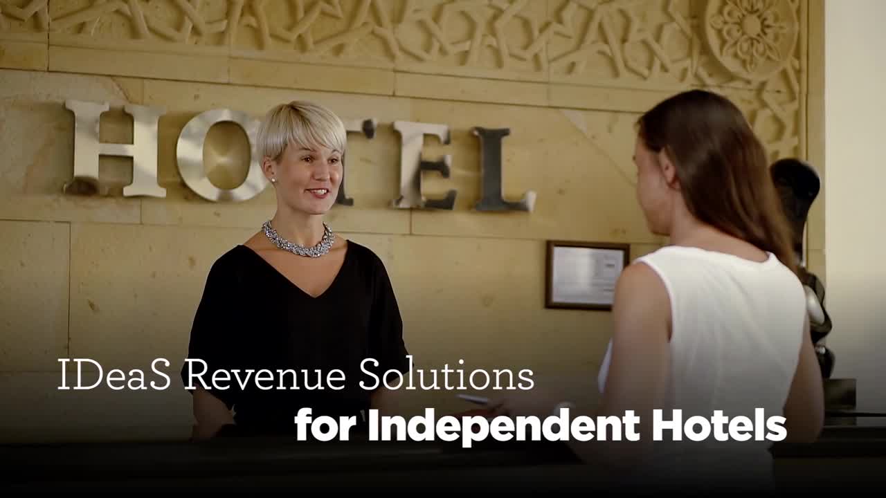 Forecast and Price Your Independent Hotels Optimally with IDeaS G3 RMS